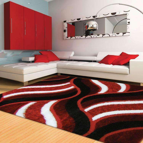 Platinum Luxury Shag 5328 Red Rug, [cheapest rugs online], [au rugs], [rugs australia]