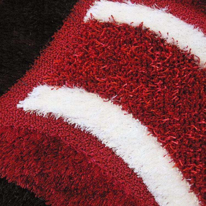 Platinum Luxury Shag 5328 Red Runner Rug, [cheapest rugs online], [au rugs], [rugs australia]