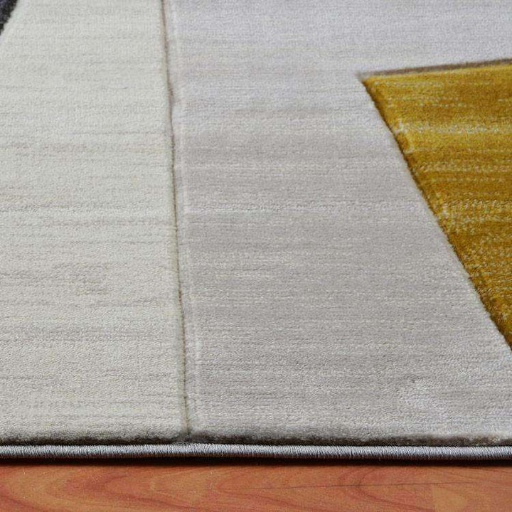 Tribe Modern Collection 2095 Gold Rug, [cheapest rugs online], [au rugs], [rugs australia]